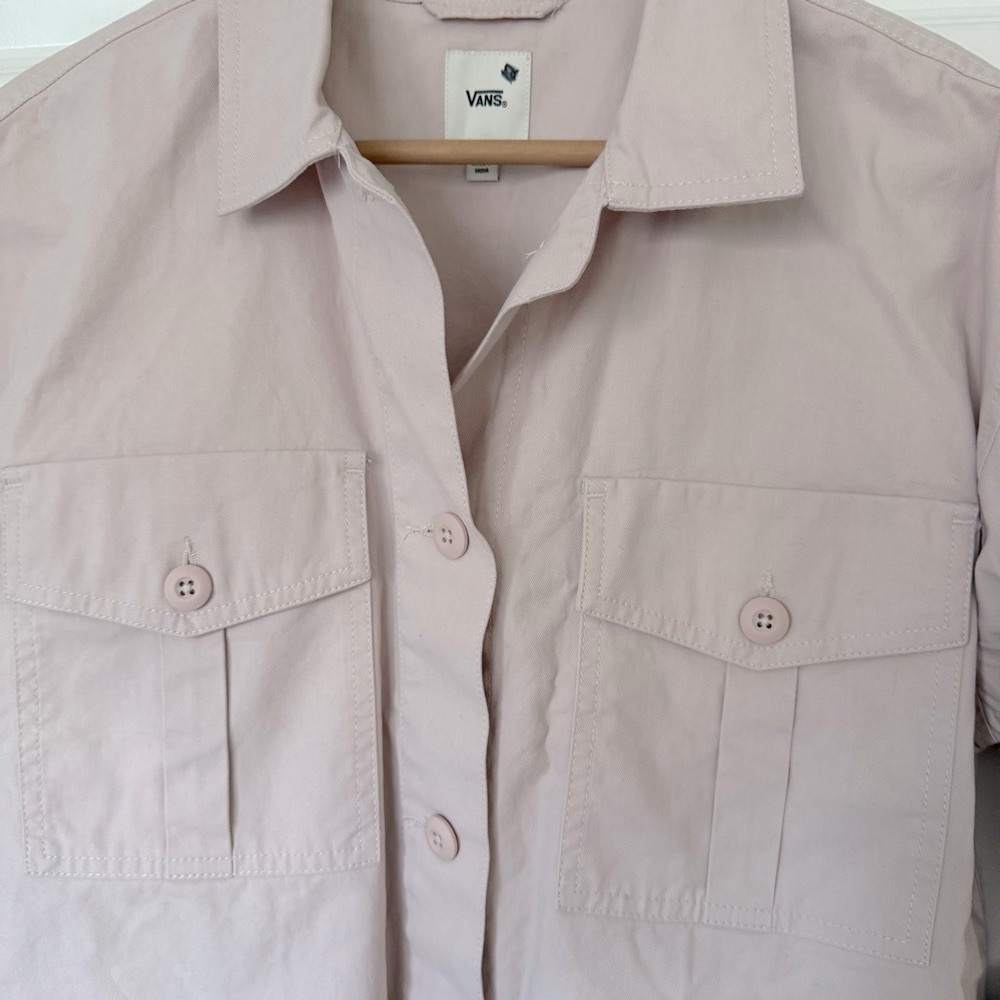 NWT VANS Soft Pink Utility Jacket. Size S - Picture 3 of 10